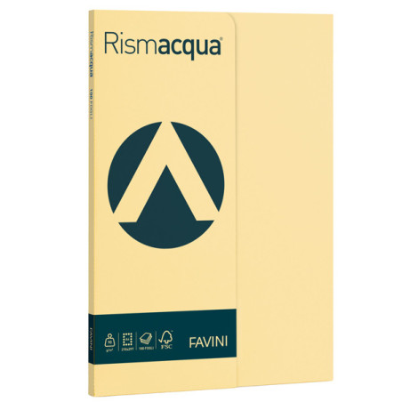 Carta RISMACQUA SMALL A4 90gr 100fg camoscio 02 FAVINI