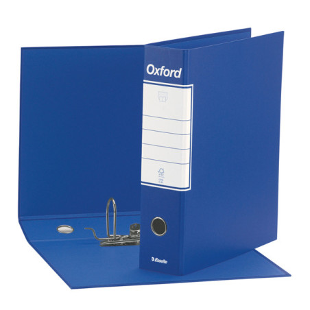 Registratore OXFORD G1 blu dorso 8cm f.to commerciale ESSELTE