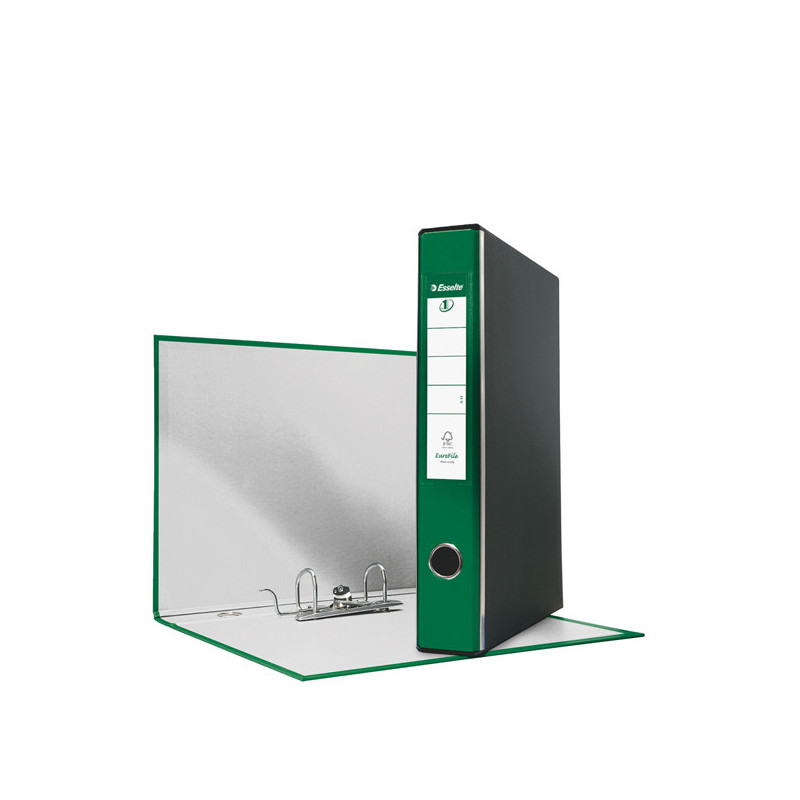 Registratore EUROFILE G52 verde dorso 5cm f.to commerciale ESSELTE