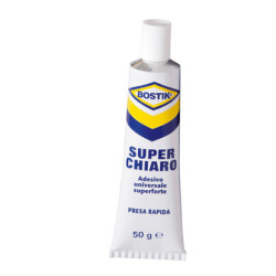 ADESIVO UNIVERSALE SUPERCHIARO 50GR BOSTIK