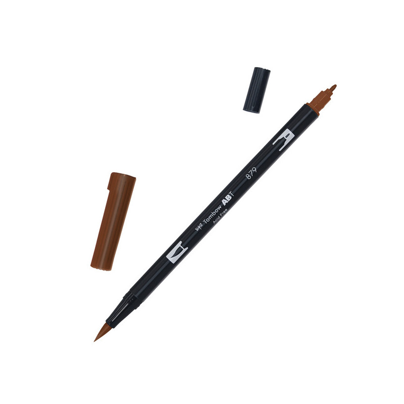 Pennarello Tombow ABT Dual Brush 879 brown