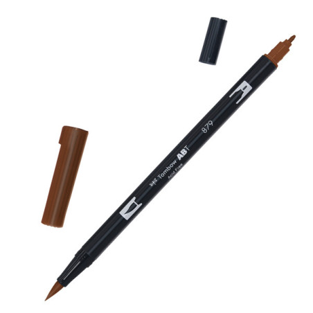 Pennarello Tombow ABT Dual Brush 879 brown