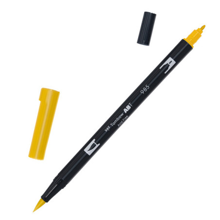 Pennarello Tombow ABT Dual Brush 985 chrome yellow