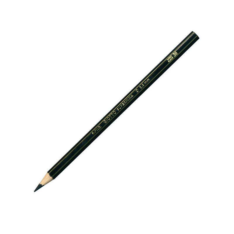 Pastello Giotto Supermina monocolore nero 36