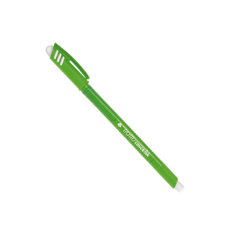 Penna sfera cancellabile CANCELLIK 1,0mm verde chiaro TRATTO