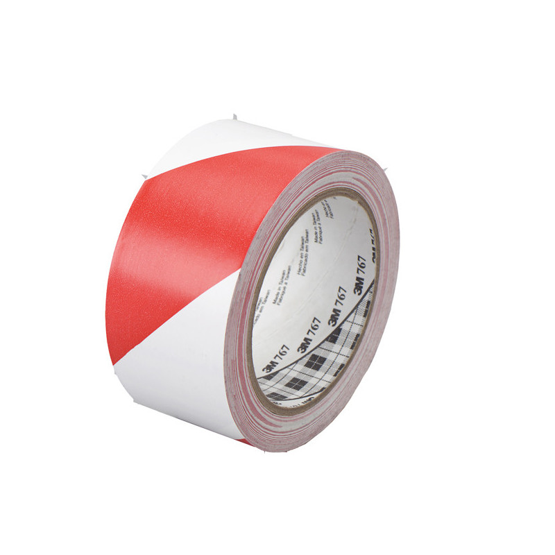 NASTRO ADESIVO 50MMX33MT BIANCO/ROSSO Scotch© 767