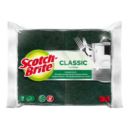 PACK 2 SPUGNE STROFINETTO SCOTCH BRITE© A12