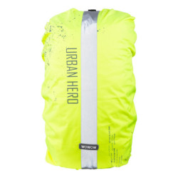 Coprizaino alta visibilita' URBAN HERO 35L giallo fluo/s. riflettente WoWow