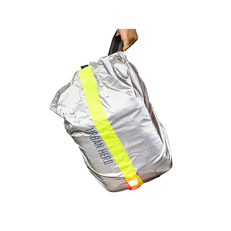 Coprizaino alta visibilita' URBAN HERO 35L riflettente/s.giallo fluo WoWow