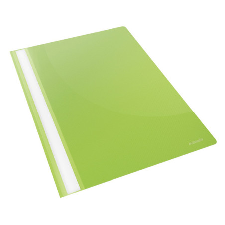 CARTELLINA PPL CON FERMAFOGLI 21X29,7 VERDE REPORT FILE ESSELTE