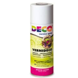 VERNICE SPRAY CRISTALLIZZANTE LACCATA UNIVERSALE 400ML 622 DECO