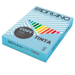 CARTA COPY TINTA A4 80GR 500FG COL.FORTI CIELO