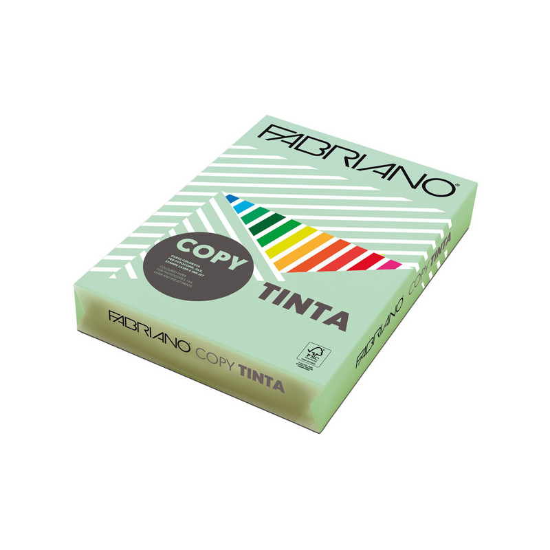 CARTA COPY TINTA A4 80GR 500FG COL.TENUE ACQUAMARINA