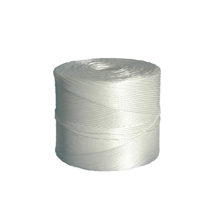 BOBINA DI SPAGO BIANCO IN FIBRA PPL 1/500 1000MT 2KG