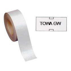 Rotolo 1000 etichette 26x12mm bianca rimovibile x prezzatrice TOWA GW