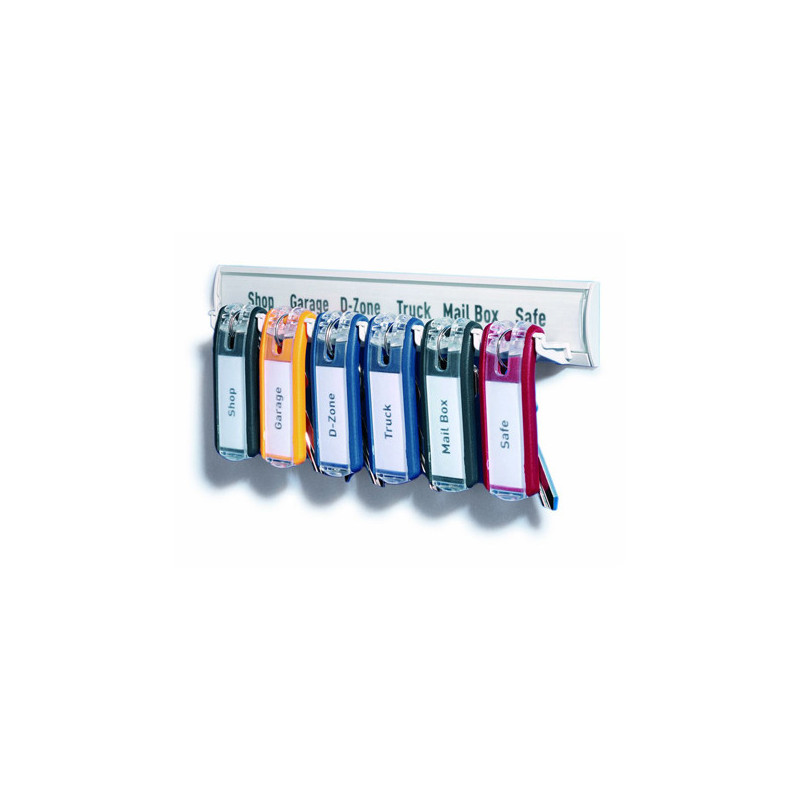 SCATOLA 6 PORTACHIAVI KEY CLIP ASSORT. DURABLE