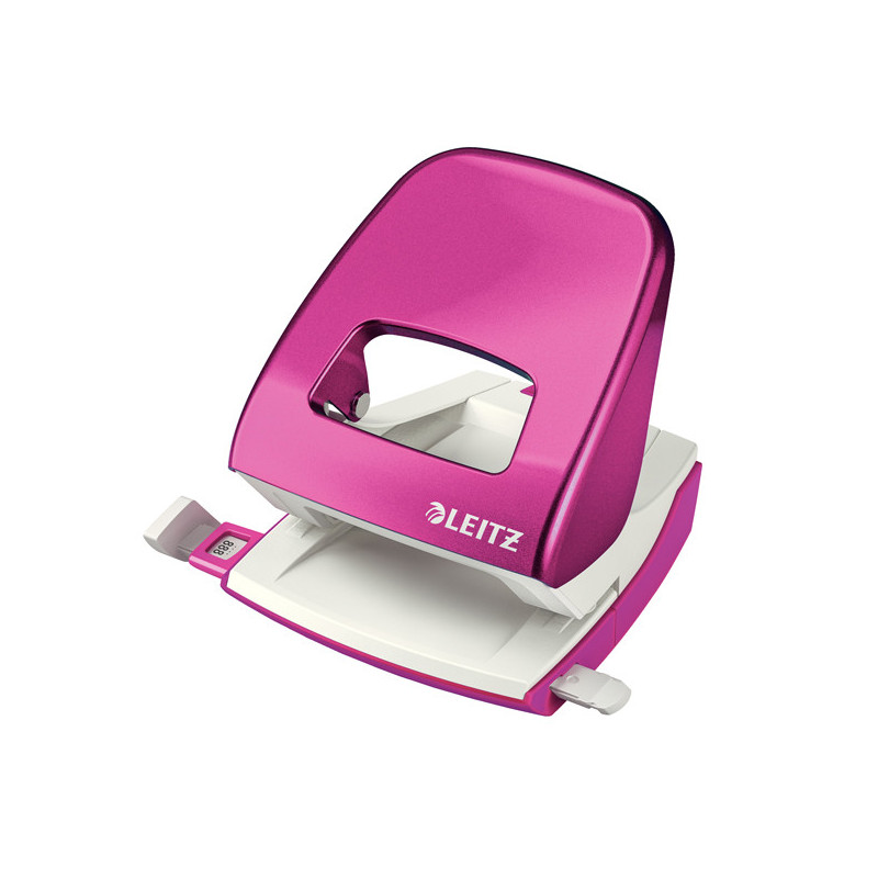 Perforatore 2 fori 5008 WOW fucsia metal max 30fg LEITZ