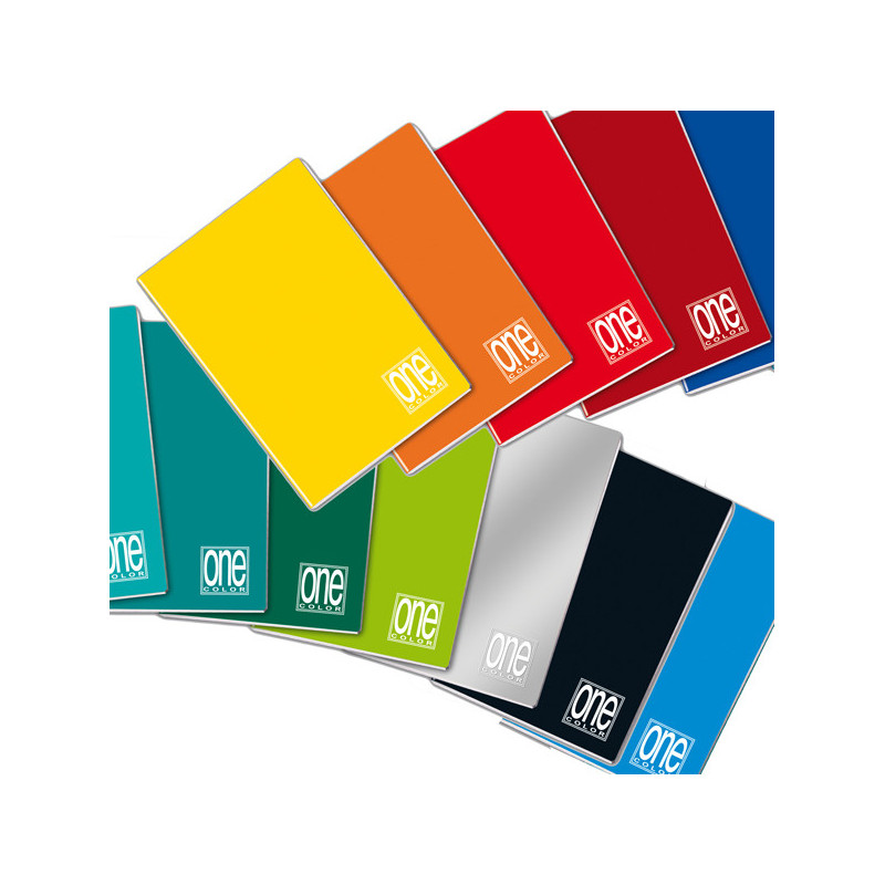 MAXIQUADERNO 210x297mm A4 20fg+1 80gr 5mm ONE COLOR BLASETTI