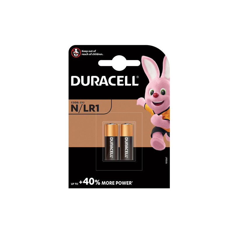 BLISTER 2 PILE DURACELL 1,5V (MN9100)