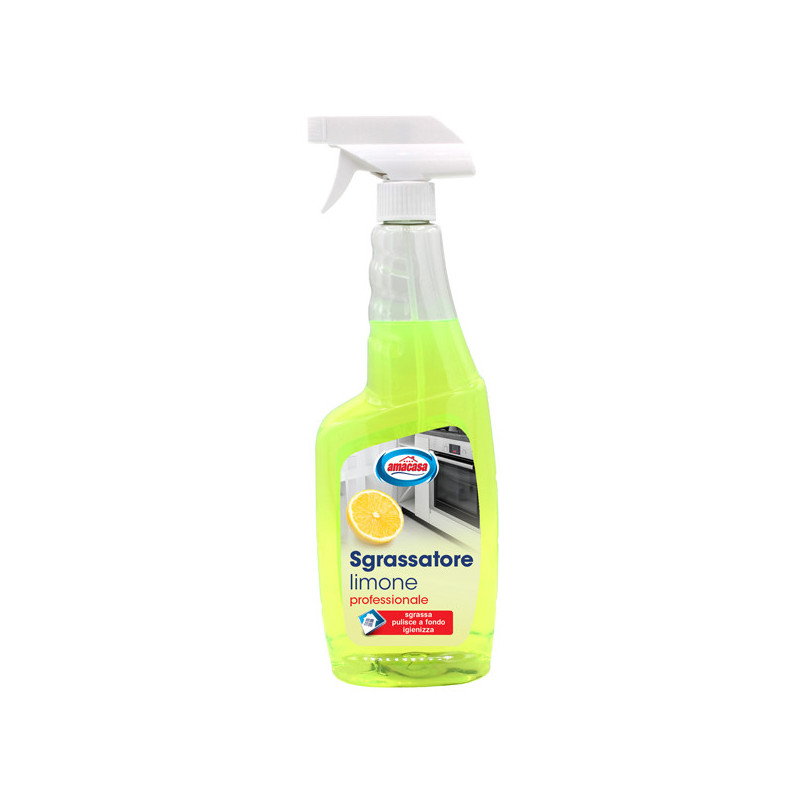 DETERGENTE SGRASSATORE UNIVERSALE LIMONE 750ML Amacasa