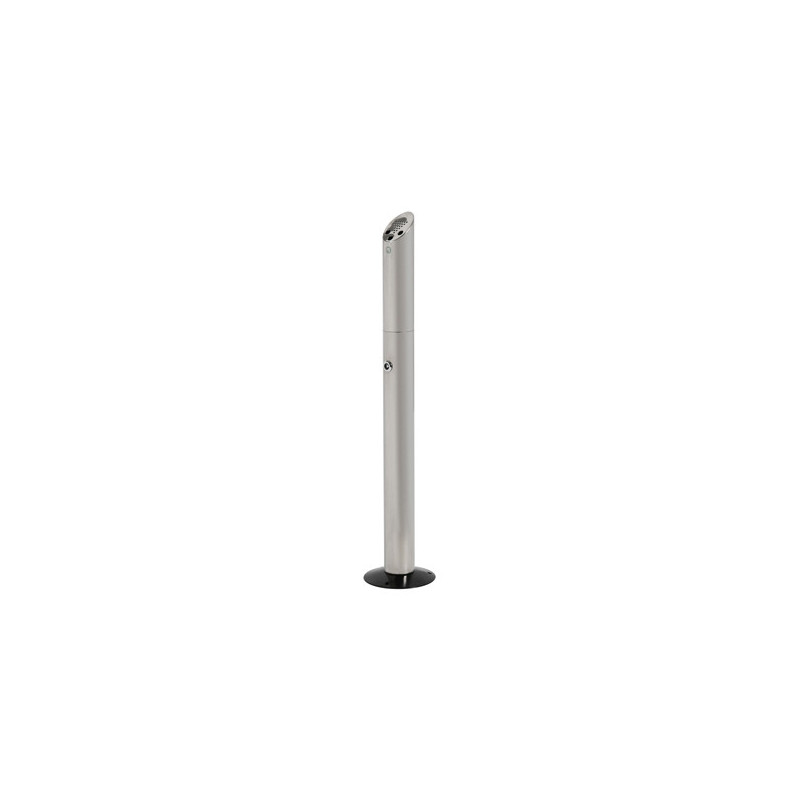 PORTACENERE INOX CON BASE H 92CM