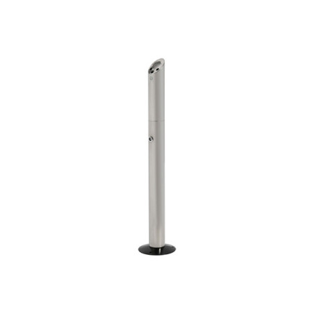 PORTACENERE INOX CON BASE H 92CM