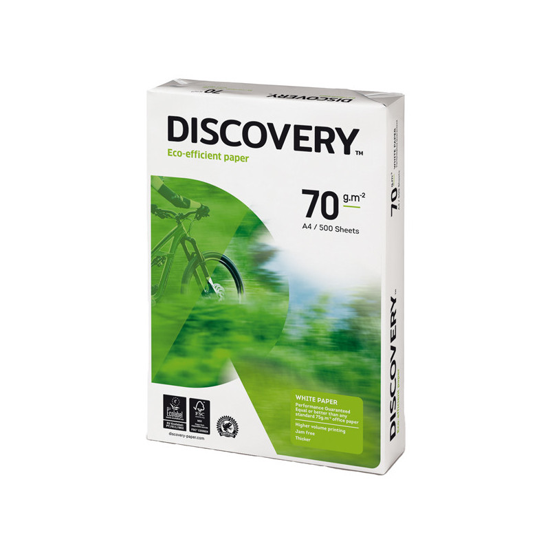 CARTA BIANCA DISCOVERY 70 A4 70GR 500FG