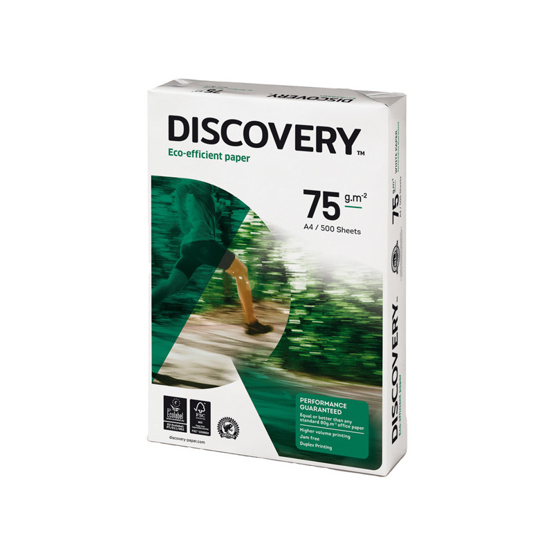 CARTA BIANCA DISCOVERY 75 A4 75GR 500FG