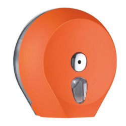 Dispenser carta igienica Midi Jumbo 23cm orange Soft Touch