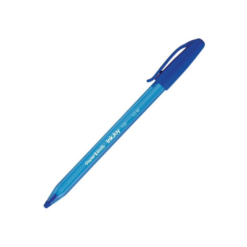 Penna sfera INKJOY 100 Stick 1,0mm blu PAPERMATE