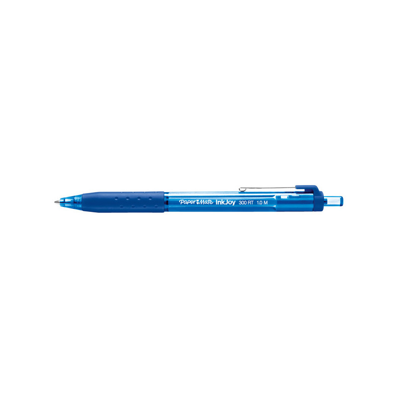 Penna sfera scatto INKJOY 300RT 1,0mm blu PAPERMATE