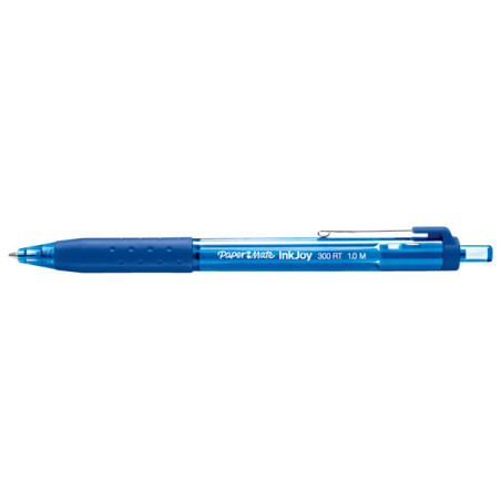 Penna sfera scatto INKJOY 300RT 1,0mm blu PAPERMATE