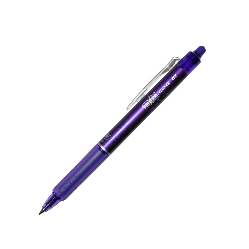 PENNA SFERA A SCATTO FRIXIONball CLICKER 0,7mm VIOLA PILOT