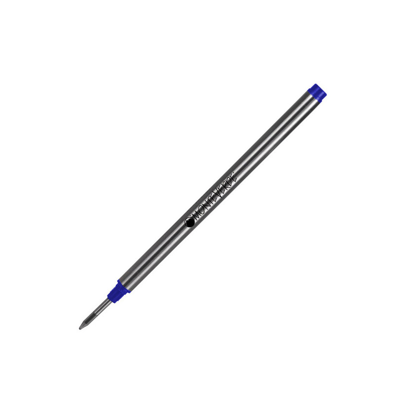 Blister 2 refill in metallo per ROLLER Montblanc © BLU PUNTA FINE