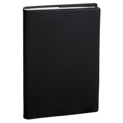 Agenda settimanale Presidente 21x27cm Impala nero 2025 Quo Vadis