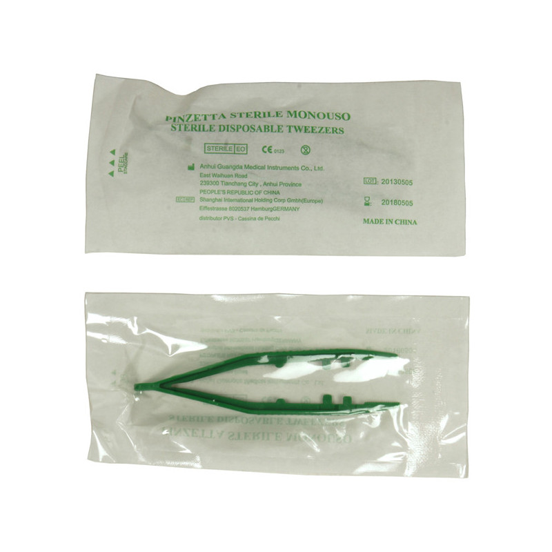 PINZETTA STERILE MONOUSO