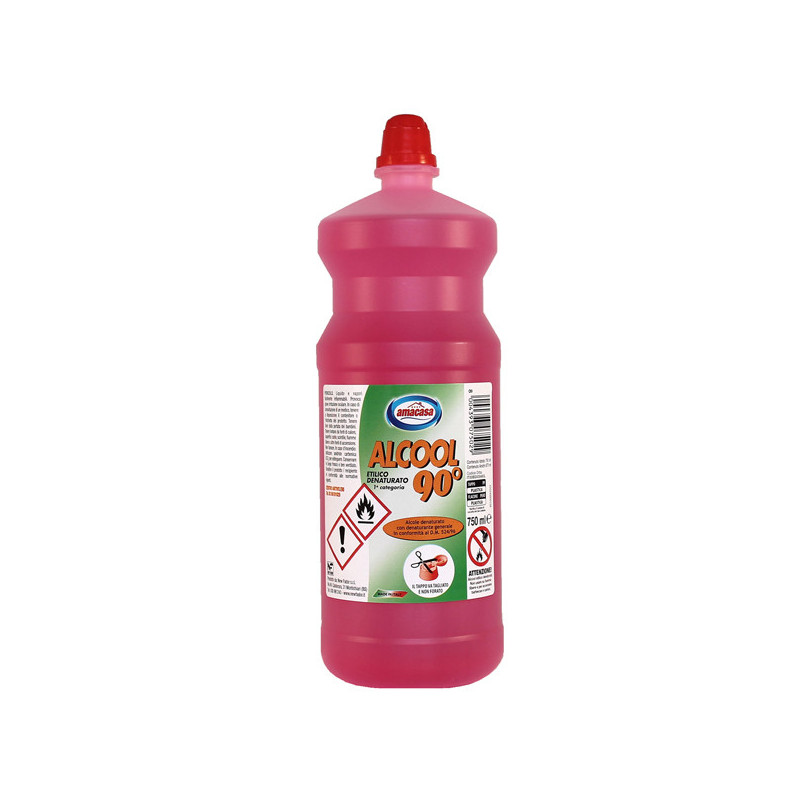 ALCOOL ETILICO 90ø DENATURATO 750ml