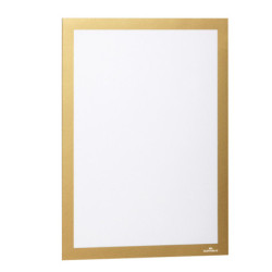 Cornice espositiva adesiva Duraframe© A4 21x29,7cm oro DURABLE