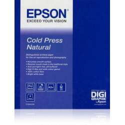 EPSON COLD PRESS NATURAL PAPER, IN ROTOLI DA 111, 8CM X 15, 2M