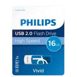 PHILIPS USB 2.0 16GB VIVID EDITION BLU