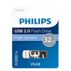 PHILIPS USB 2.0 32GB VIVID EDITION GRIGIO