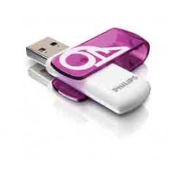PHILIPS USB 2.0 64GB VIVID EDITION VIOLA