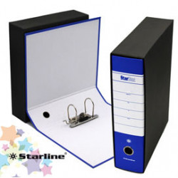 Registratore STARBOX f.to protocollo dorso 8cm blu STARLINE/sfuso