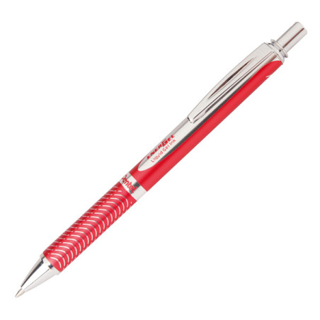 ROLLER A SCATTO ENERGEL STERLING BL407 FUSTO ROSSO 0.7mm PENTEL