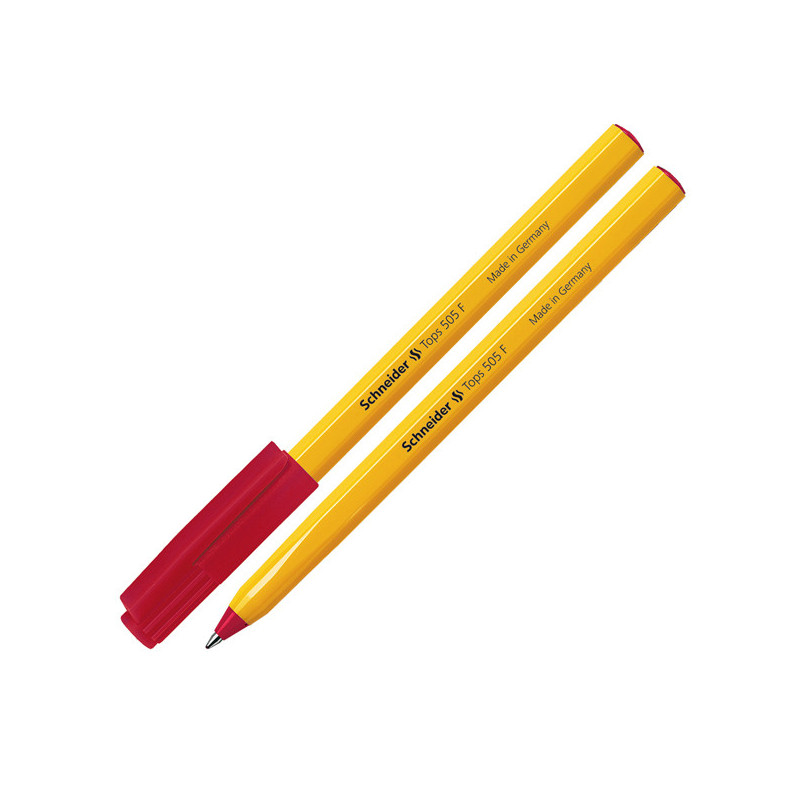 Penna a sfera TOPS 505 0,5mm rosso SCHNEIDER