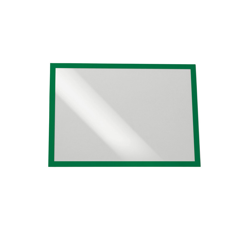 Cornice espositiva adesiva Duraframe© A3 29,7x42cm verde DURABLE