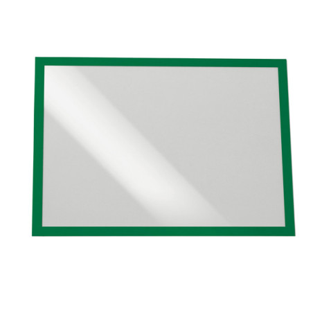 Cornice espositiva adesiva Duraframe© A3 29,7x42cm verde DURABLE