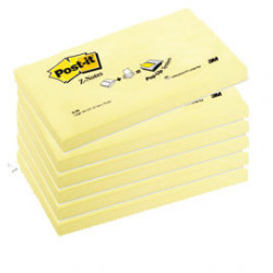 BLOCCO 100fg Post-it®Super Sticky Z-Notes R350 Giallo Canary 76x127mm