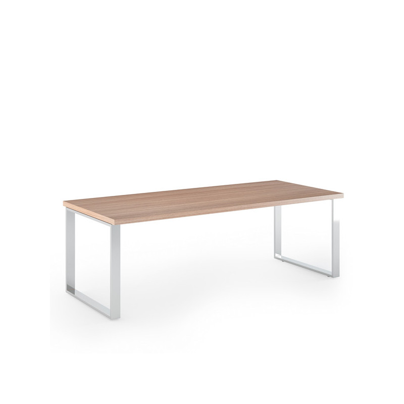 SCRIVANIA DIREZIONALE 180X90cm CILIEGIO AR. - PRESTIGE METAL