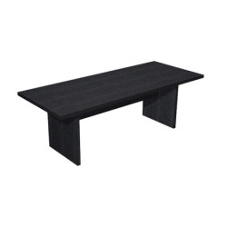 TAVOLO RIUNIONI 220x100cm NERO VEN. - PRESTIGE